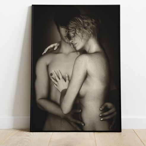 Couple sensuel poster