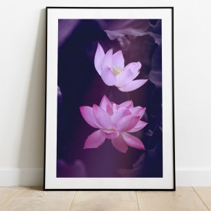 Fleurs de lotus poster 2