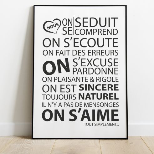 Arbre en fleurs poster