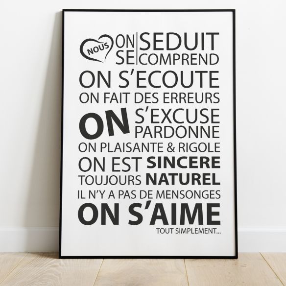 Arbre en fleurs poster