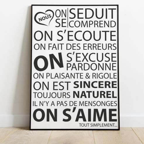 Arbre en fleurs poster