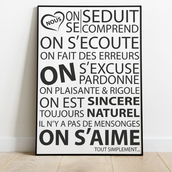 Arbre en fleurs poster