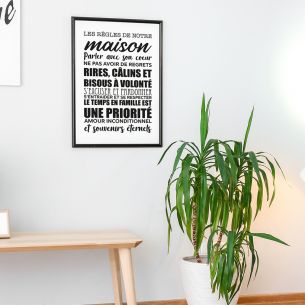 Arbre en fleurs poster