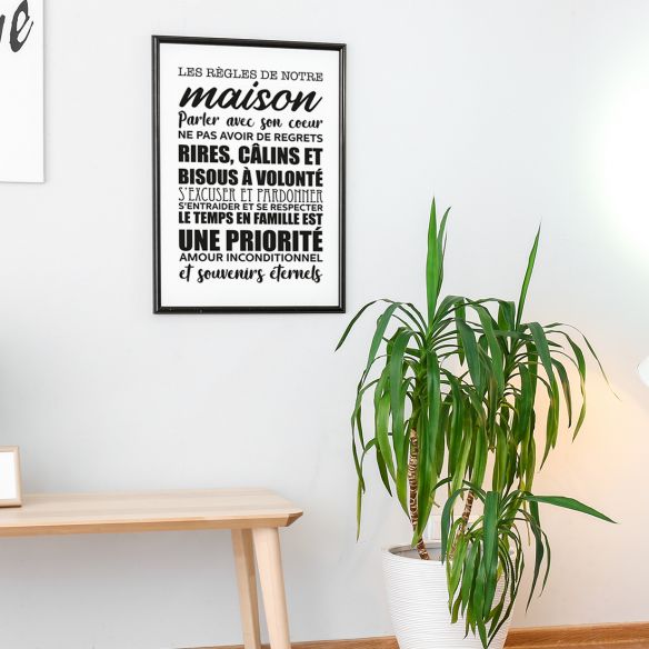 Arbre en fleurs poster