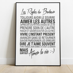 Les règles du bonheur Affiche