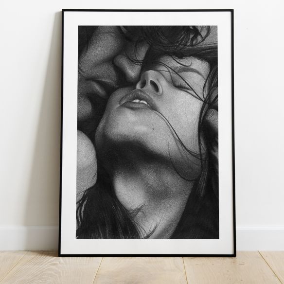 Couple sensuel poster