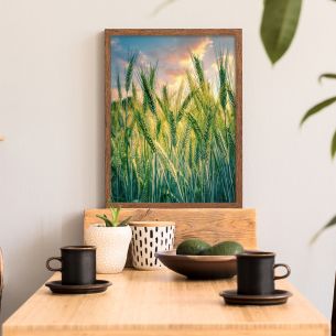 Champs de blés poster