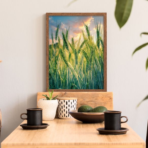 Champs de blés poster