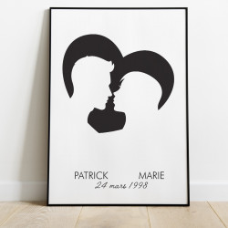 Affiche date de rencontre couple