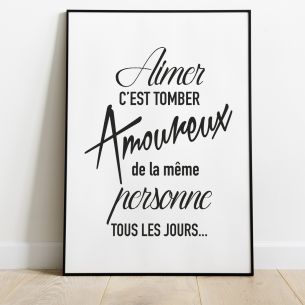 Citation amour poster 2
