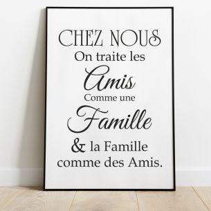 Affiche citation chez nous 2