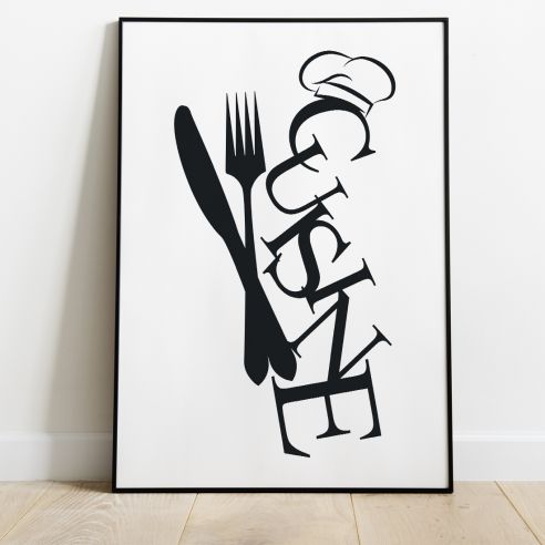 Affiche déco cuisine
