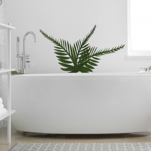 Stickers feuillage vert 2