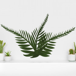 Stickers muraux feuillage. Stickers plantes sauvages et nature