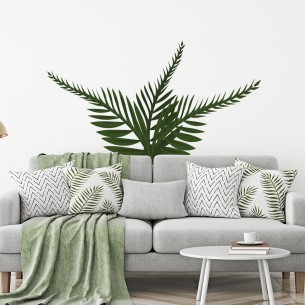 Stickers feuillage vert