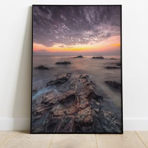 Rochers en bord de mer poster