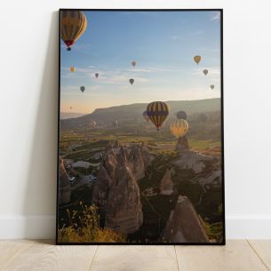 Poster montgolfière