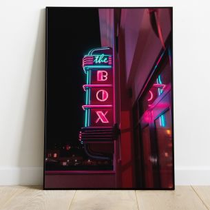 Poster enseigne motel