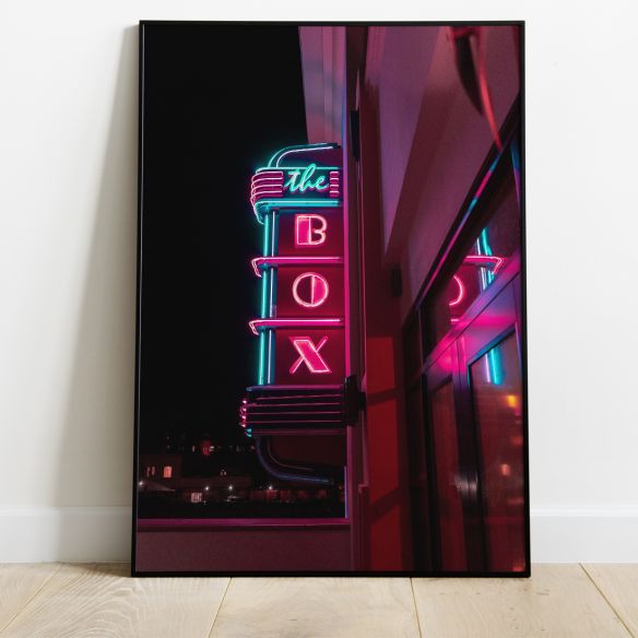 Poster enseigne motel