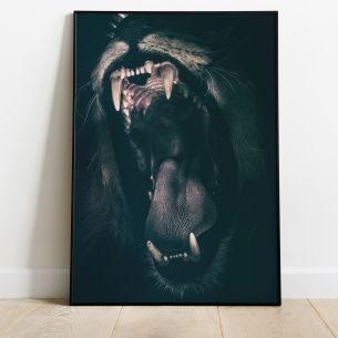 Lion sauvage poster