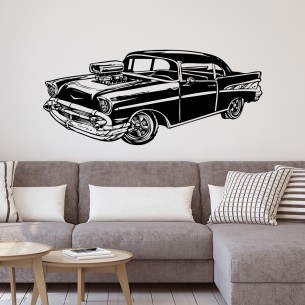 Sticker voiture ancienne