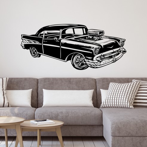 Stickers voiture ancienne