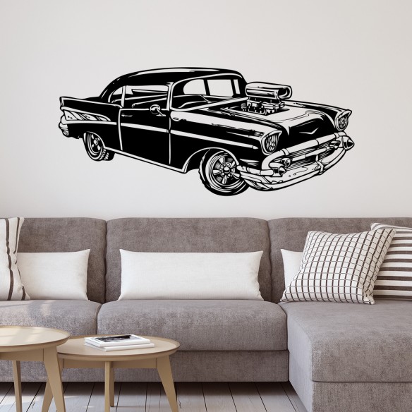 Stickers voiture ancienne