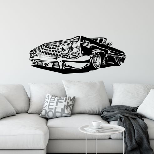 Stickers muraux voiture
