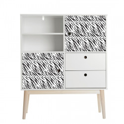 Film adhésif vinyle motifs zèbre