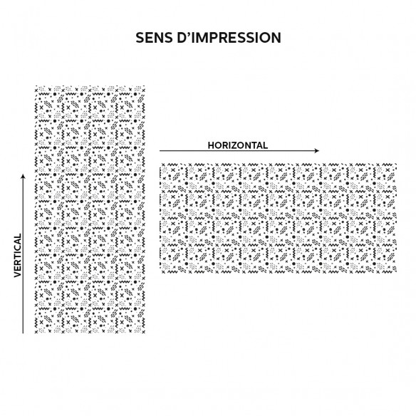 Film adhésif vinyle motifs design noir et blanc