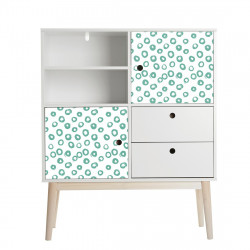 Imprimé tracés ronds