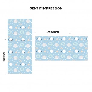 Film adhésif vinyle planètes espace 2