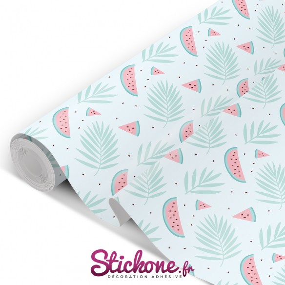Film adhésif vinyle pastèque