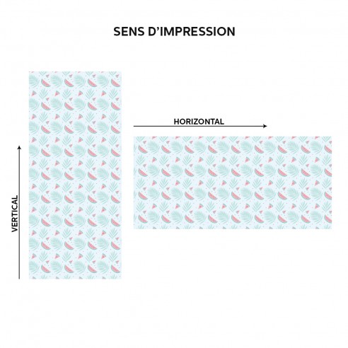 Film adhésif vinyle pastèque