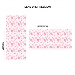 Film adhésif vinyle fraise 2