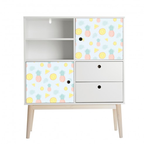 Film adhésif vinyle ananas