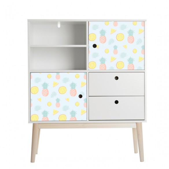 Film adhésif vinyle ananas