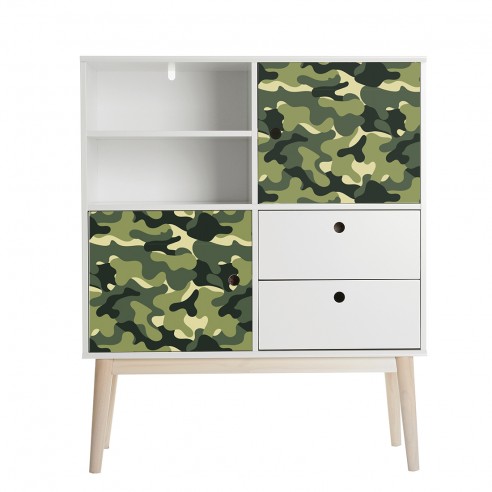 Film adhésif vinyle camouflage