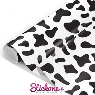 Film adhésif vinyle tâches vache