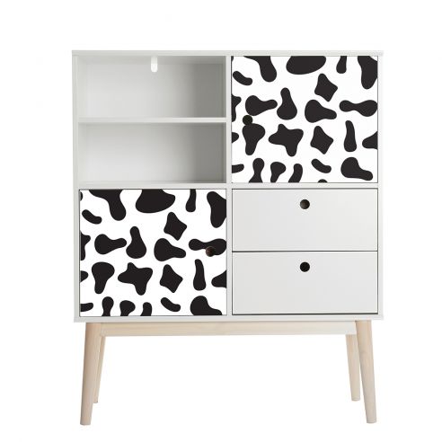 Film adhésif vinyle tâches vache