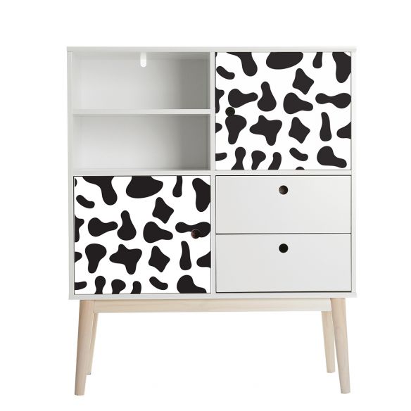 Film adhésif vinyle tâches vache