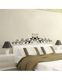 stickers floral tête de lit 2