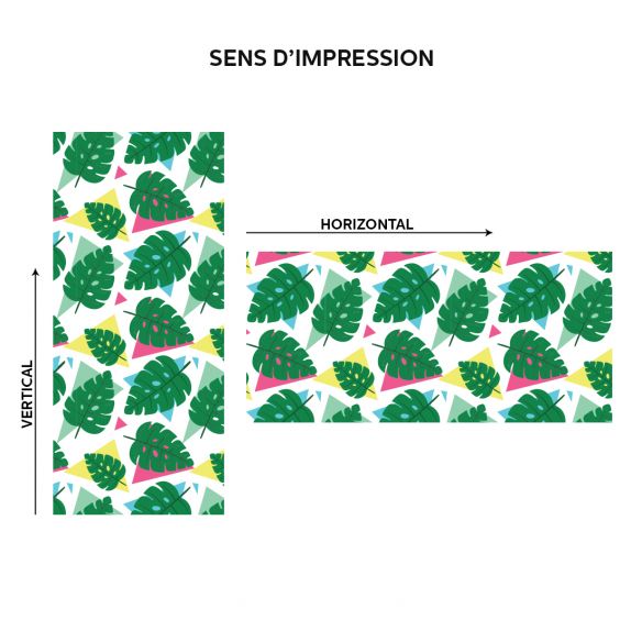 Film adhésif vinyle jungle design