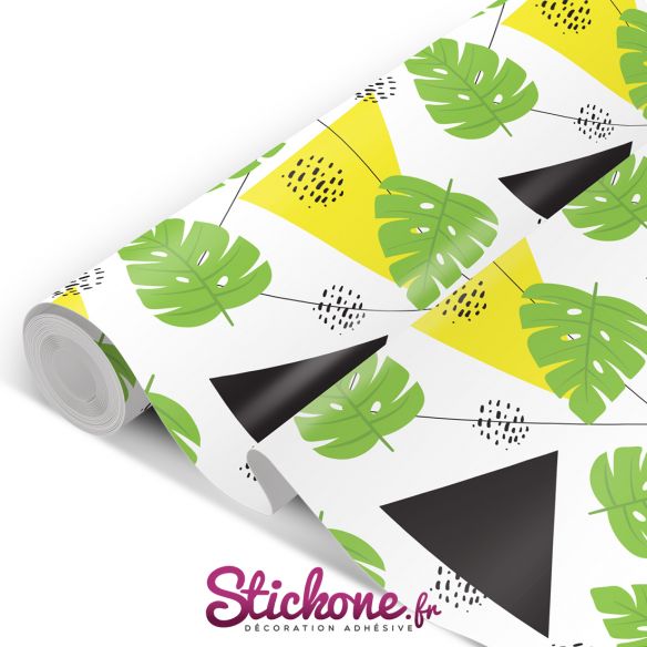 Film adhésif vinyle jungle design