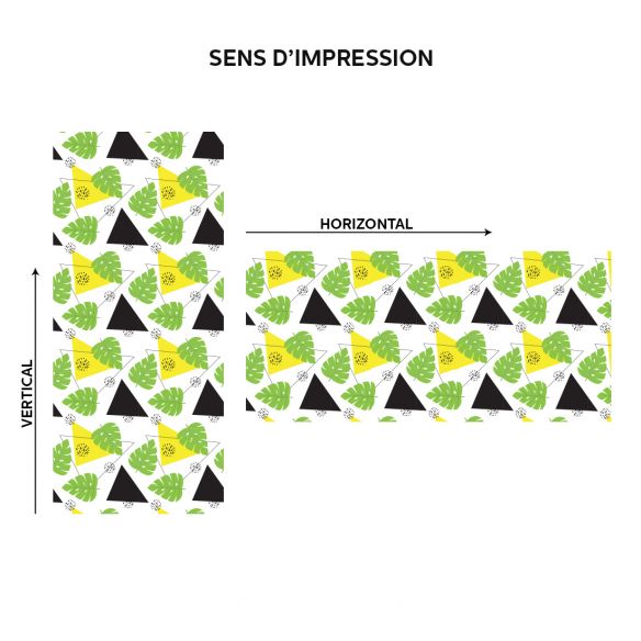 Film adhésif vinyle jungle design