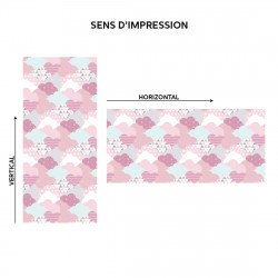 Film adhésif vinylenuages design