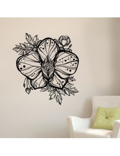 Sticker orchidée