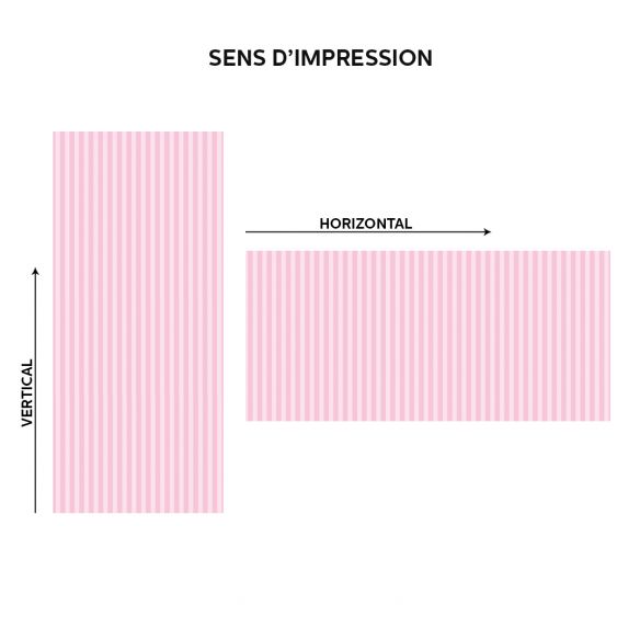 Film adhésif vinyleligne verticales
