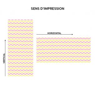 Film adhésif vinylemotifs zig zag 2