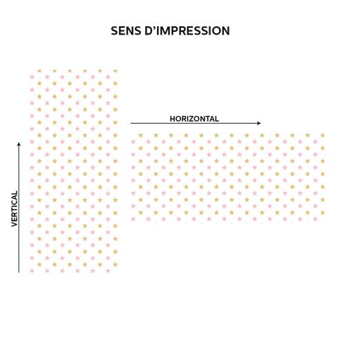 Film adhésif vinyleétoiles